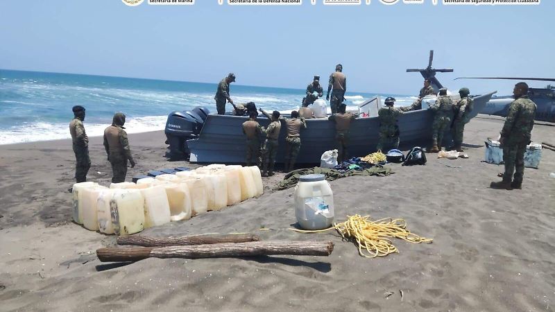 tráfico de droga Chiapas